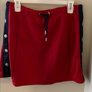 Topshop gameday skirt!